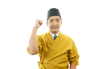 ガッツポーズの料理人