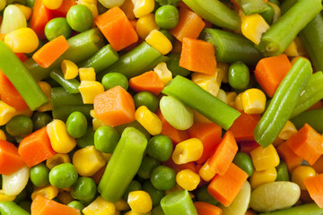 Steamed Organic Vegetable Medly