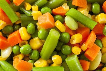 Steamed Organic Vegetable Medly