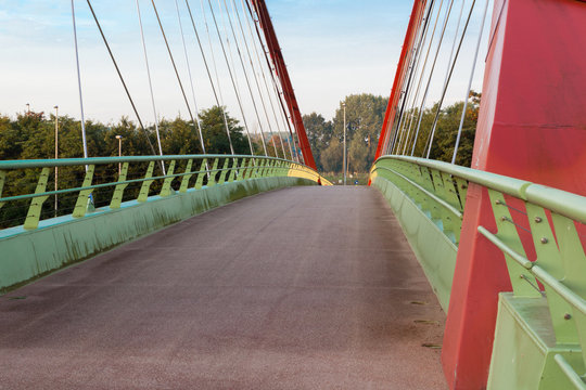 Fototapeta bicycle bridge