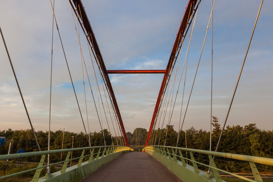 Fototapeta bicycle bridge