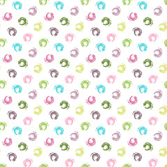 Seamless white pattern