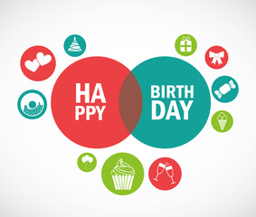 happy birthday design