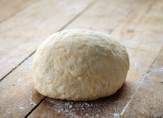 Fototapeta na wymiar fresh dough