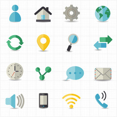 Web and internet icons