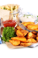Home potatoes