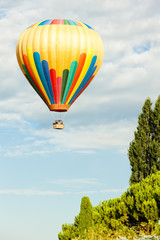 hot air balloon, Provence, France