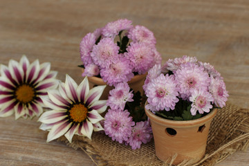 Herbstliches Blumenarrangement