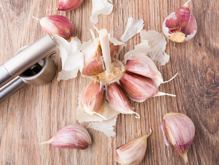 Organic garlic