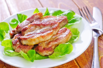 fried meat
