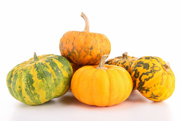 assortment of pumpkins