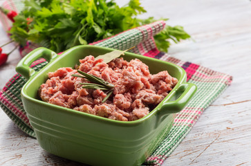 Minced meat
