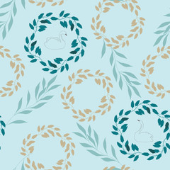 Vector Seamless Floral Pattern