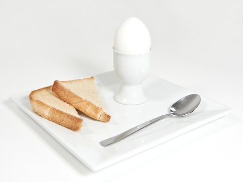 Soft boiled Egg and toast