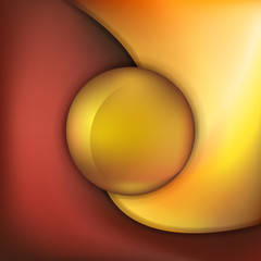 Bronze and gold abstract background