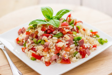 Rice salad