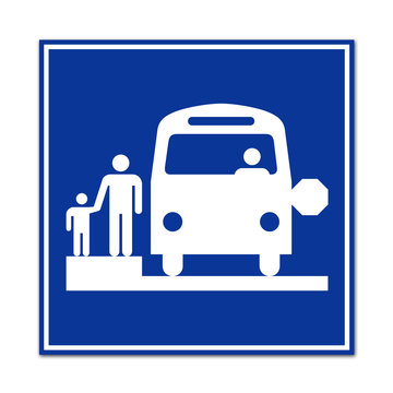 recommend clip art: Señal autobus escolar