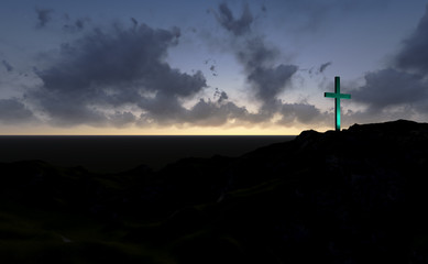 cross  silhouette
