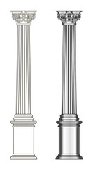 greece column model