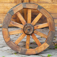 wooden wheel