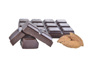 bar of chocolate and nuts