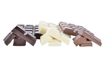 Three kinds of chocolate - 56394655