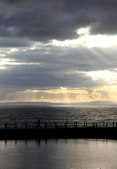 Obraz premium Weston Super Mare, Somerset, seaside