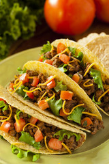 Homemade Ground Beef Tacos