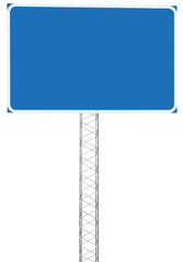 Motorway Road Junction Driving Direction Sign Panel Signboard