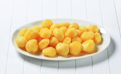 Boiled potatoes