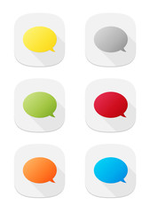 The bubble icon set