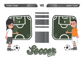 soccer game formation