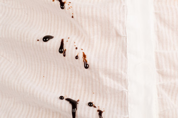 Chocolate stains