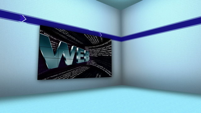 WEB Text in Monitor and Room, with Final White Transition