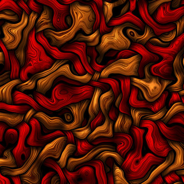 Red Unusual Surface Texture Design