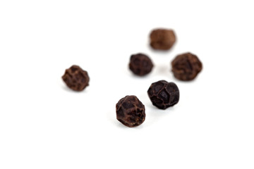 black peppercorns