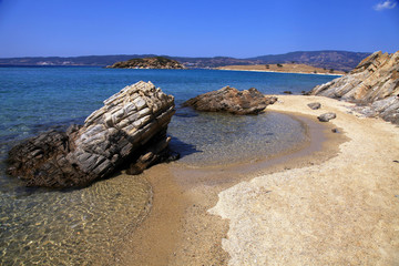 Rocky beach(Greece)