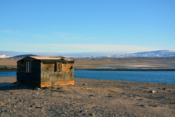 Parc national du nord-est du Groenland, cabane du trappeur