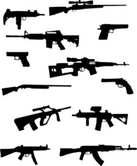 Weapon collection - vector