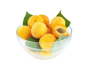 Apricots in a bowl