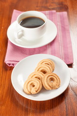 cookie and coffee