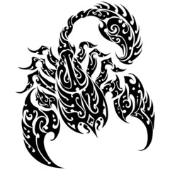 Obraz premium Scorpion Tattoo Vector