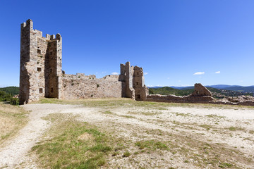 Fototapeta na wymiar Zamek Saint Bernard, Hyeres