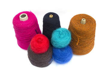 Coloured wools