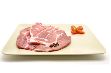 Raw pork