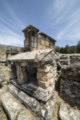 Tomb in Northern Necropolis of Hierapoli, Denizli, Turkey