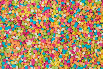Fototapeta na wymiar Multi-colored candy decoration background