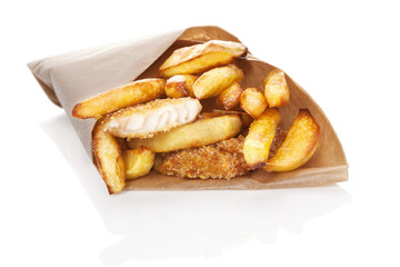 Fish and chips.