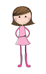 cartoon girl