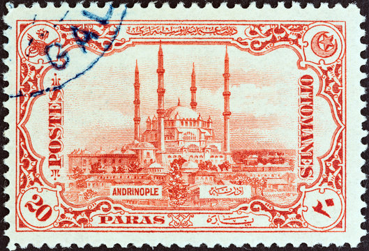 Selimiye Mosque, Edirne (Turkey 1913)
